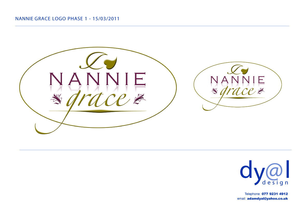 Logo-Design von Dyal Design für Nannie Grace | Design #237798