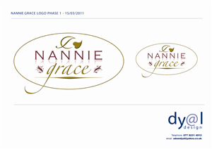 Logo Design by Dyal Design for Nannie Grace | Design #237798