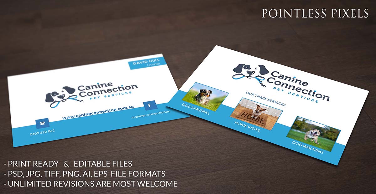 Business Card Design by Pointless Pixels India for this project | Design #4869458