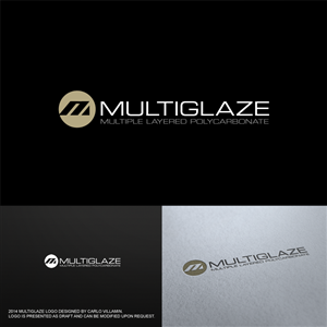 MultiGlaze - Multiple Layered Polycarbonate | Logo-Design von carlomagno