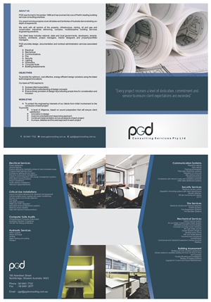 Brochure Design by barinix for this project | Design: #1379032