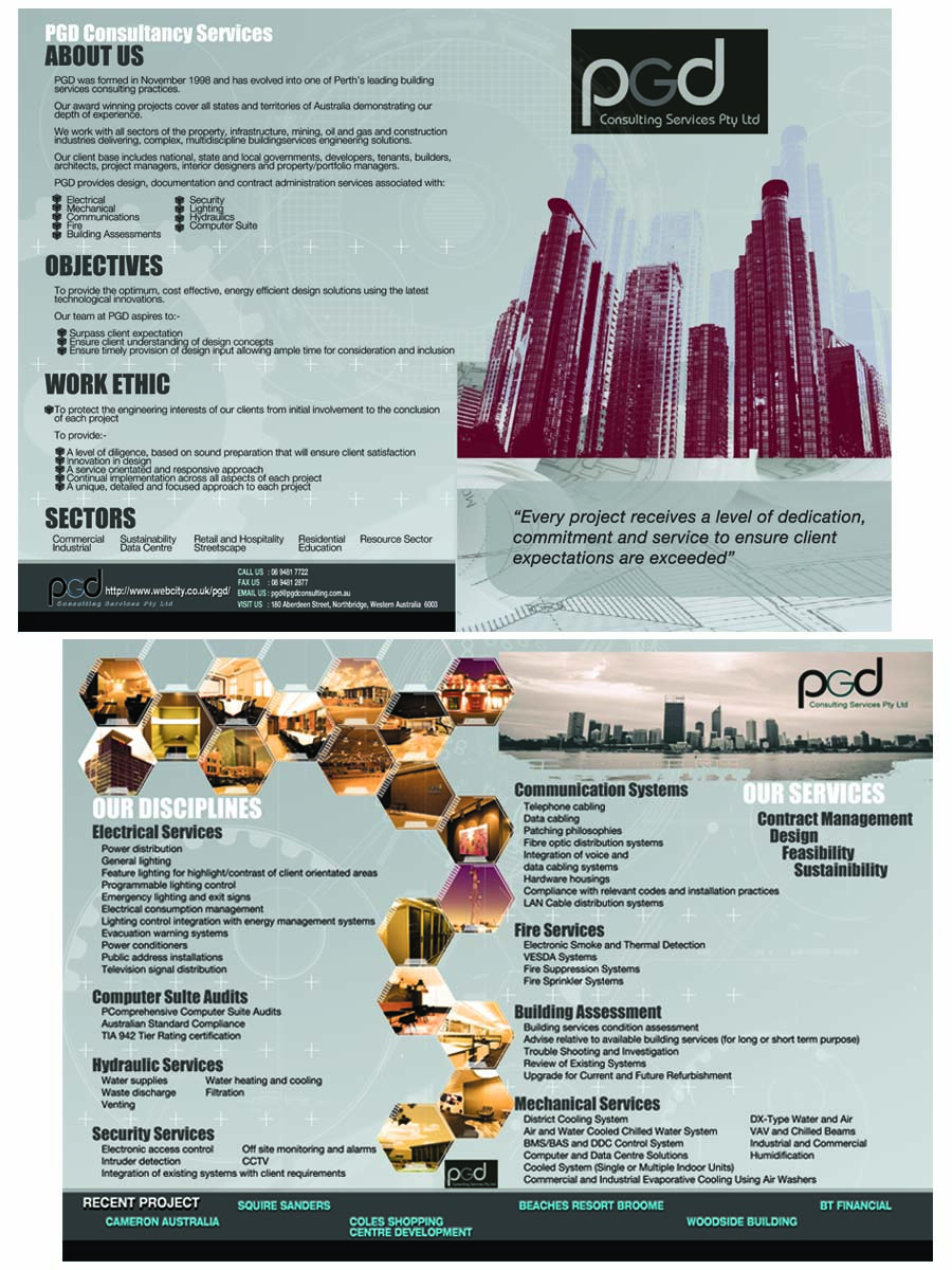 Brochure Design by Claire for this project | Design #1403542