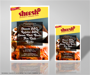 Chicken Wing A0 and A4 Poster | Design de Poster par Aurelio III