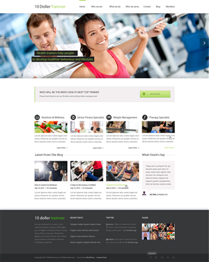 Wordpress Design by Roy for this project | Design #4892402