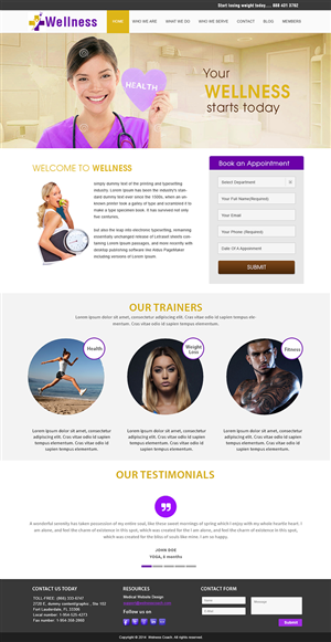 Wordpress Design by webxvision