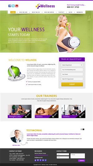 Wordpress Design by webxvision for this project | Design: #4966398