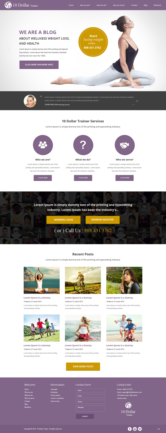 Wordpress Design by pb for this project | Design #4888520