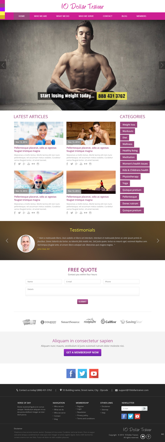 Diseño Wordpress por pb para este proyecto | Diseño #4888541