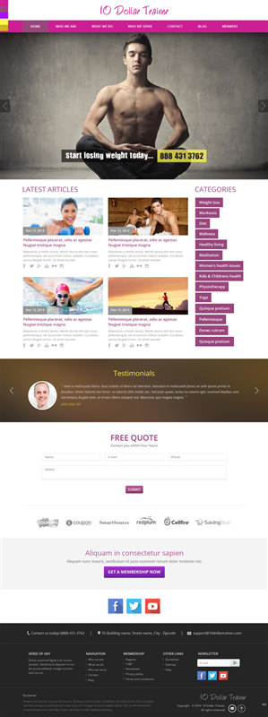 Wordpress Design by pb for this project | Design: #4888541