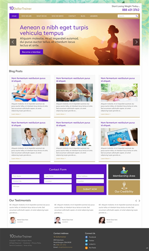 Wordpress Design by pb for this project | Design: #4898489