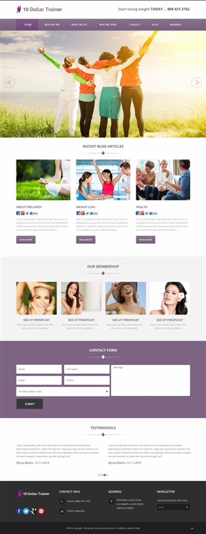 Wordpress Design by pb for this project | Design: #4898491