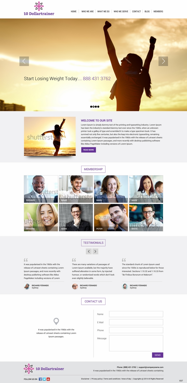 Wordpress Design by pb for this project | Design #4898497