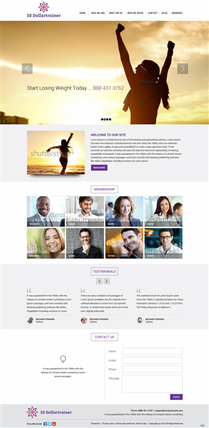 Wordpress Design by pb for this project | Design: #4898497