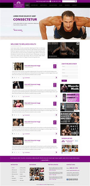 Wordpress Design by Creative Usha
