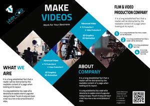 Brochure Design by uniquetribe for S.W.I.S. Surgical Video | Design #4983329