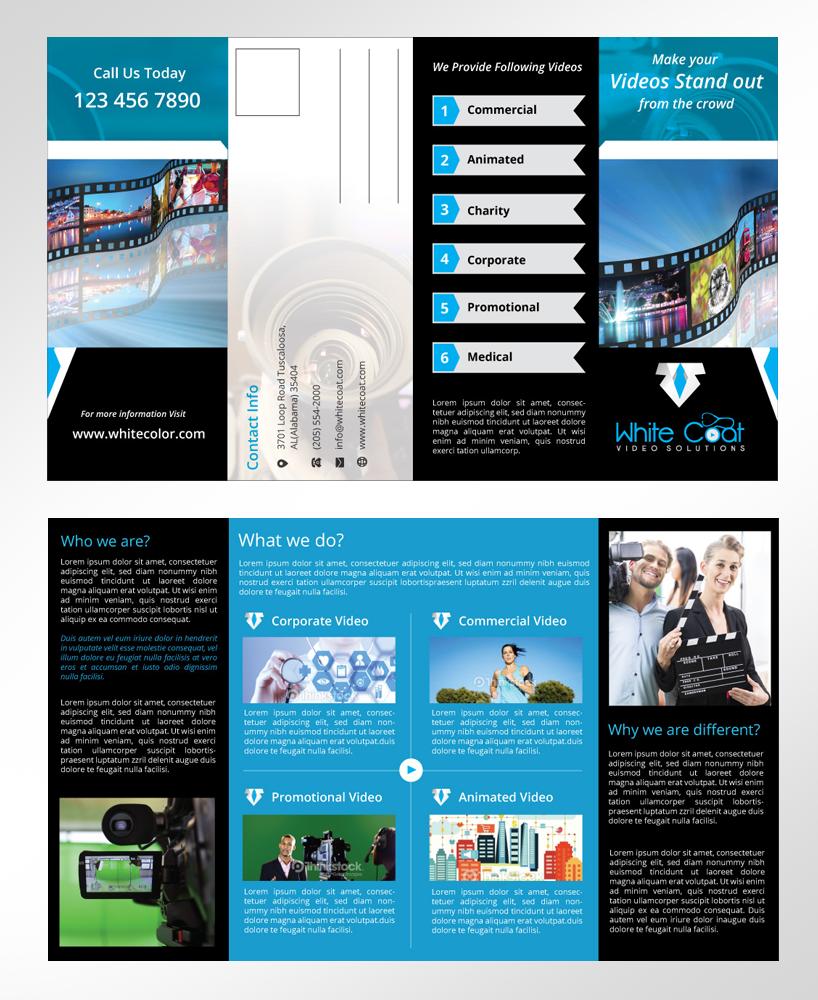 Diseño de Brochure por pivotaldesign.biz para S.W.I.S. Surgical Video | Diseño #5020849