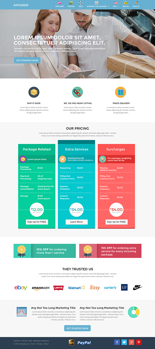 Web Design by Violeta Pironkova for this project | Design #4878953