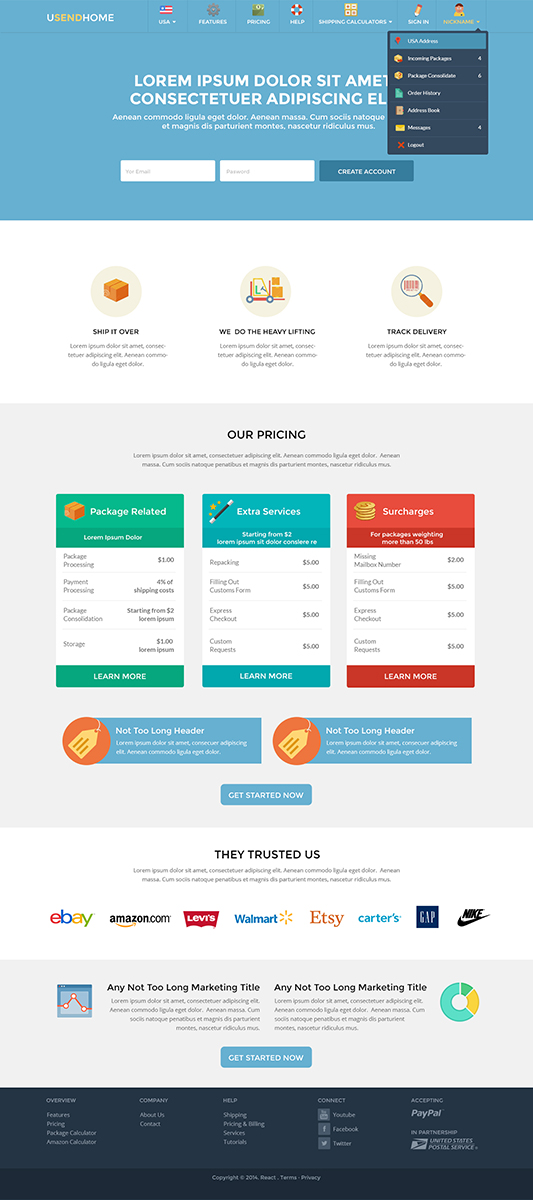Web Design by Violeta Pironkova for this project | Design #4894811
