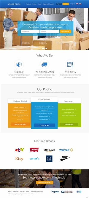 Web Design par pb pour ce projet | Design : #4885853