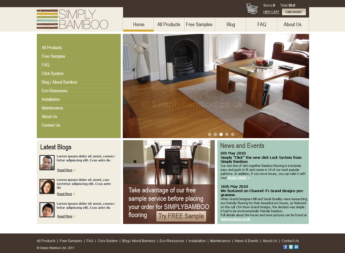 Web Design par James pour ce projet | Design #242586
