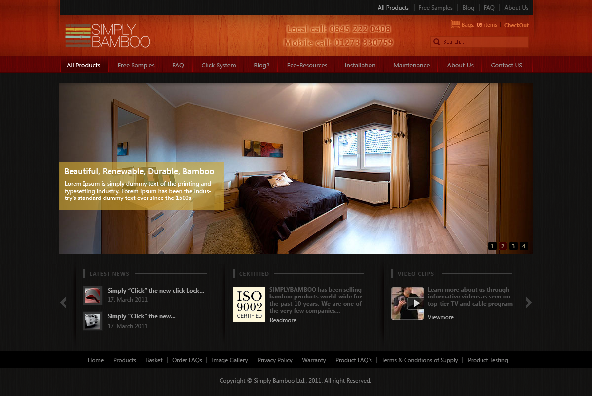 Web Design by zenDesign219 for this project | Design #240226