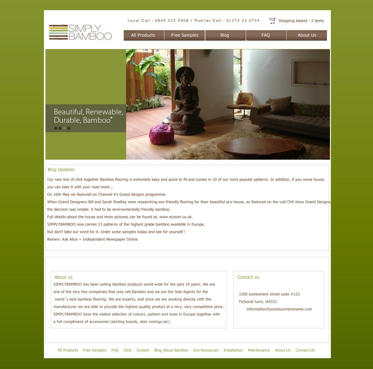 Web Design by Hassene for this project | Design #238655