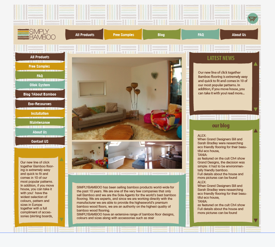 Web Design by Adam Bamieh for this project | Design #241519