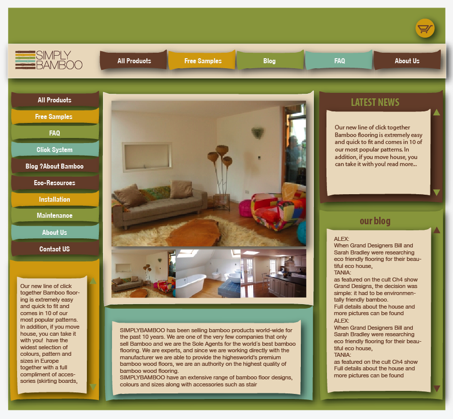 Web Design by Adam Bamieh for this project | Design #241535