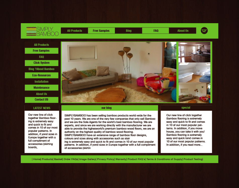 Web Design by Adam Bamieh for this project | Design #241741