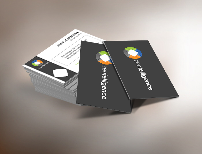 Business Card Design by jim120493 for Zentelligence | Design #4972082
