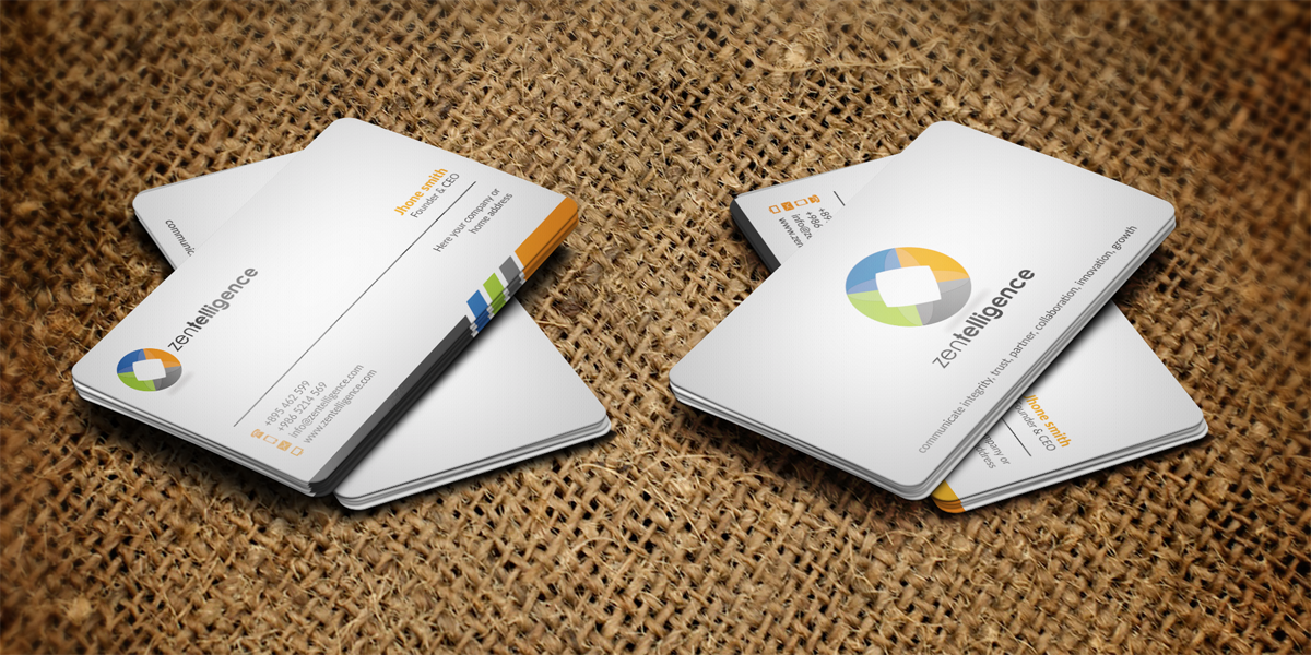 Business Card Design by WebixBD for Zentelligence | Design #4949941
