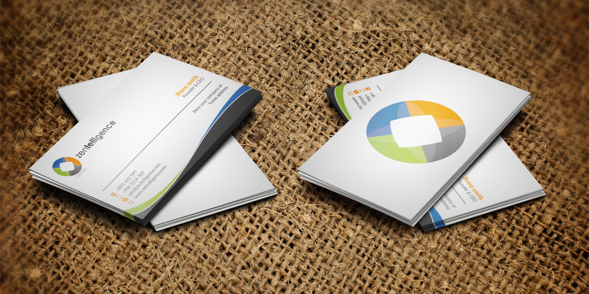 Business Card Design by WebixBD for Zentelligence | Design #4977858