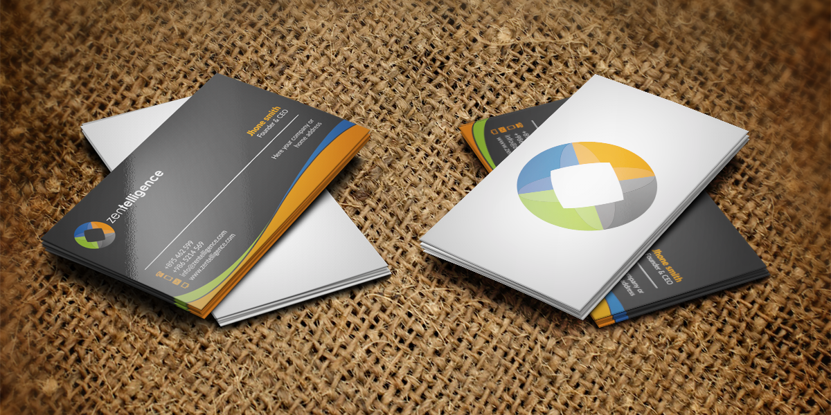 Business Card Design by WebixBD for Zentelligence | Design #4977867