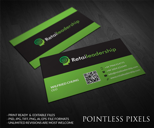 Visitenkarten-Design von Pointless Pixels India für dieses Projekt | Design: #5014117
