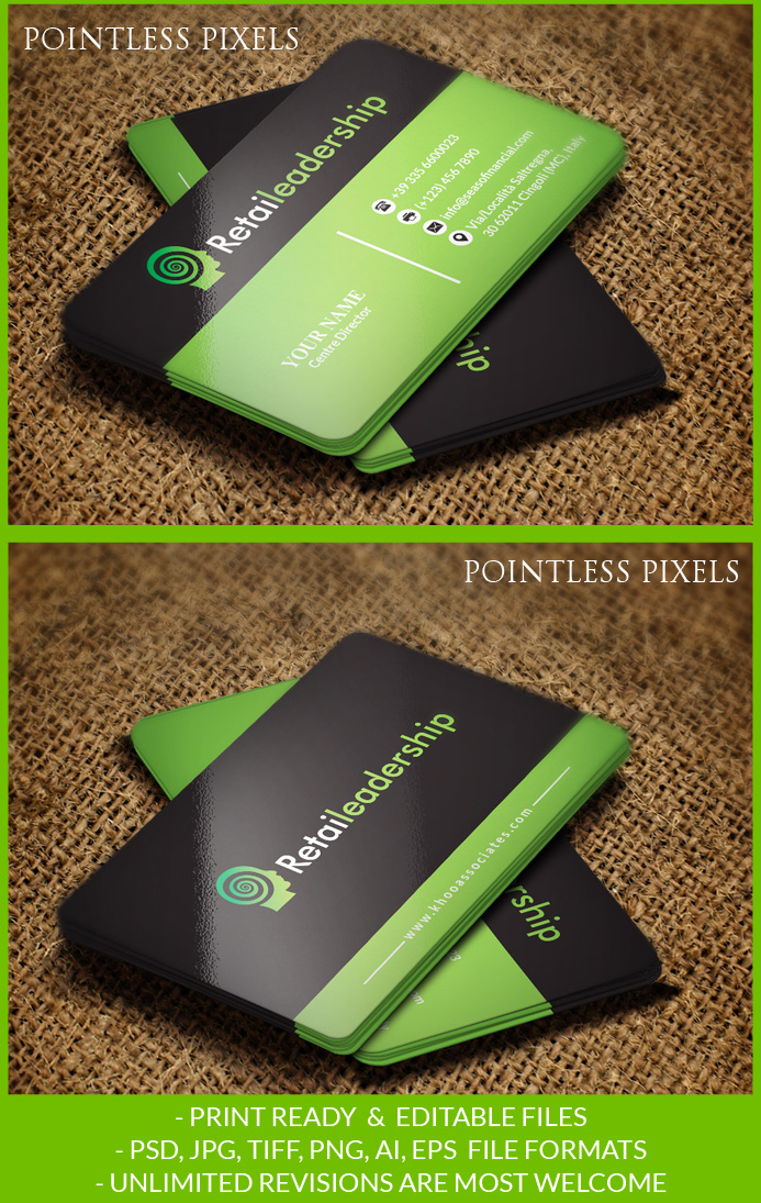 Business Card Design by Pointless Pixels India for this project | Design #5014169