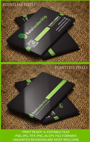 Visitenkarten-Design von Pointless Pixels India für dieses Projekt | Design: #5014185