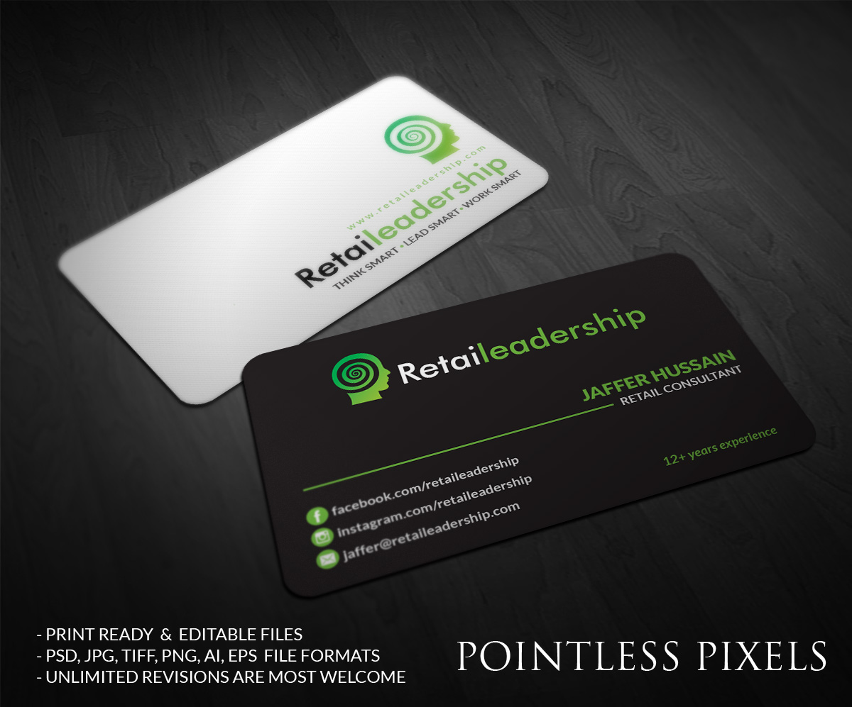 Business Card Design by Pointless Pixels India for this project | Design #5048929