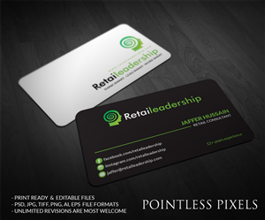 Diseño de Tarjeta de Presentación por Pointless Pixels India para este proyecto | Diseño #5048929