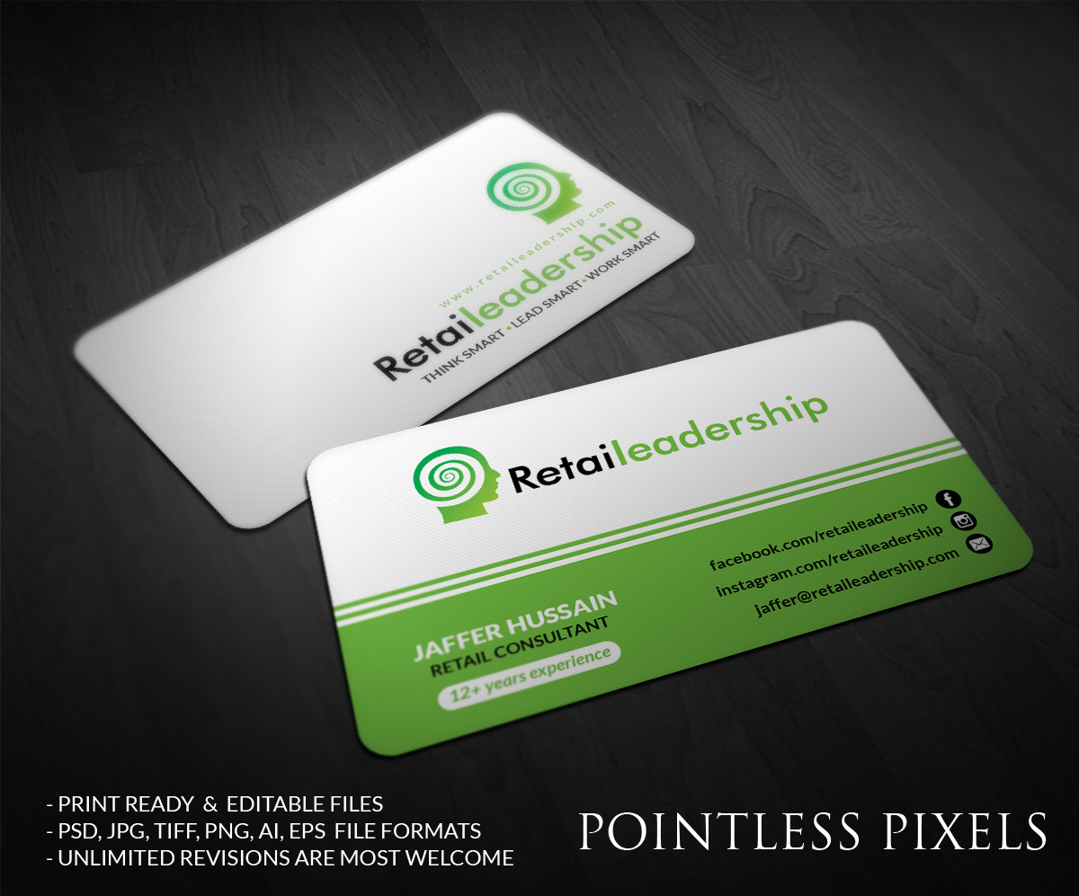 Business Card Design by Pointless Pixels India for this project | Design #5049137
