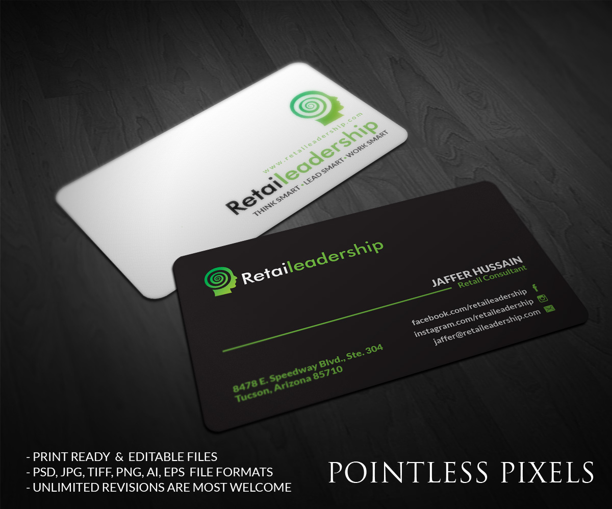 Diseño de Tarjeta de Presentación por Pointless Pixels India para este proyecto | Diseño #5076452