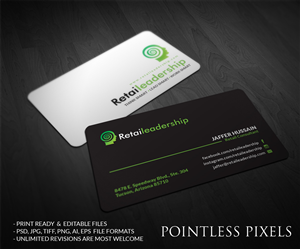 Business Card Design by Pointless Pixels India for this project | Design: #5076452