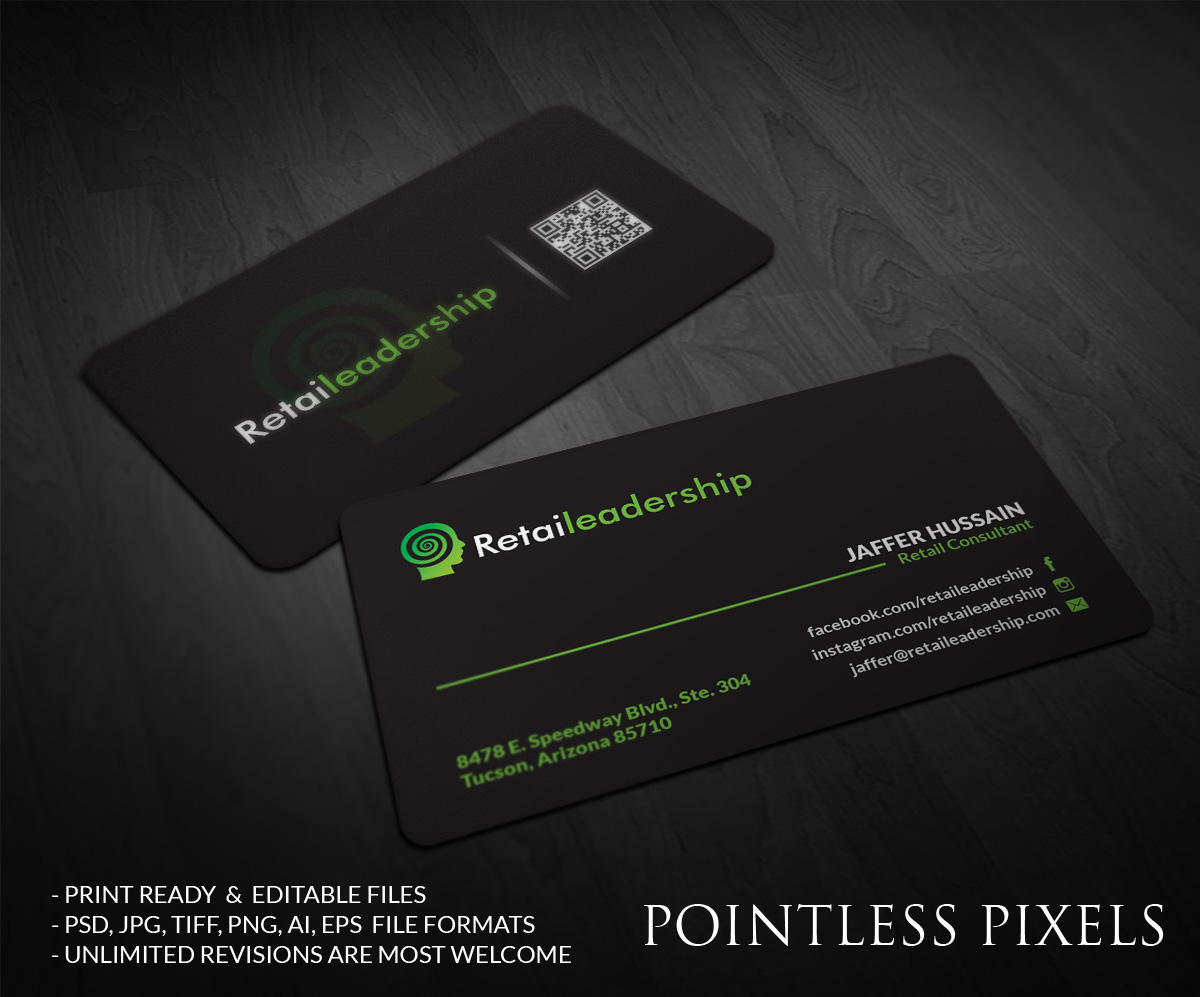 Business Card Design by Pointless Pixels India for this project | Design #5076469
