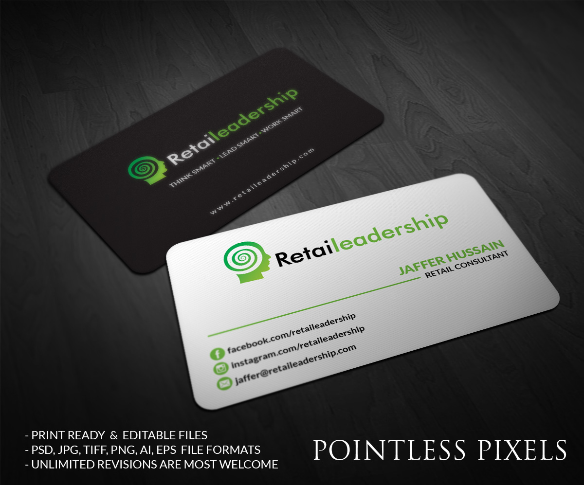 Business Card Design by Pointless Pixels India for this project | Design #5086260