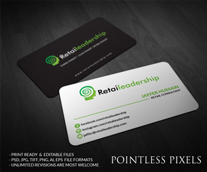 Business Card Design by Pointless Pixels India for this project | Design: #5086271