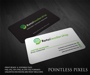 Business Card Design by Pointless Pixels India for this project | Design: #5087415