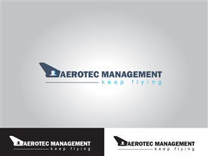 Aerotec Management (company name), Keep flying (slogan) | Design de Logo par Kristijan Trajchev