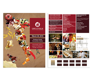 Giro D'Italia Food & Wine Show Flyer