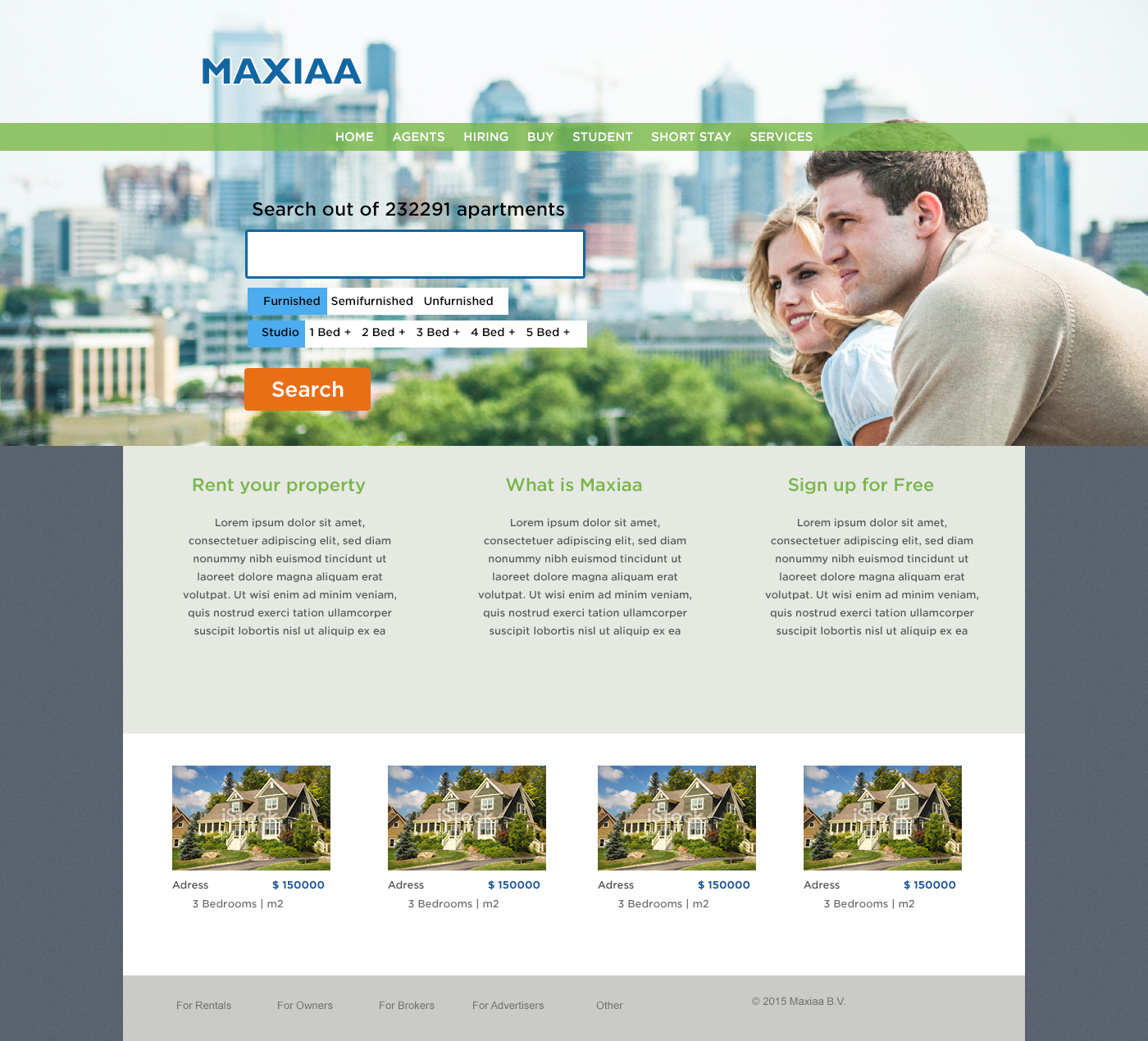 Diseño Web por yadunath para Maximilius BV | Diseño #5105483