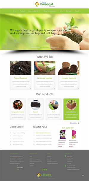 Web Design par pb pour ce projet | Design : #4885616
