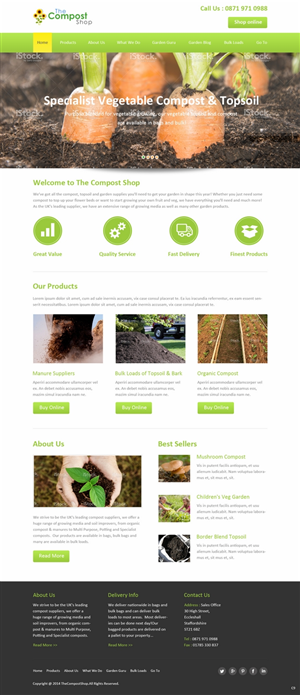 Web Design par pb pour ce projet | Design : #4885625